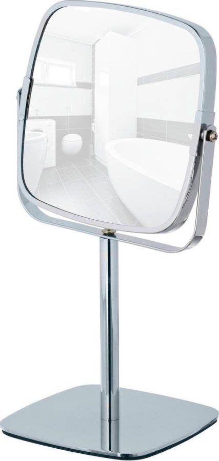 Wenko make up spiegel Kare 17 X 29 5 Cm Staal Chroom