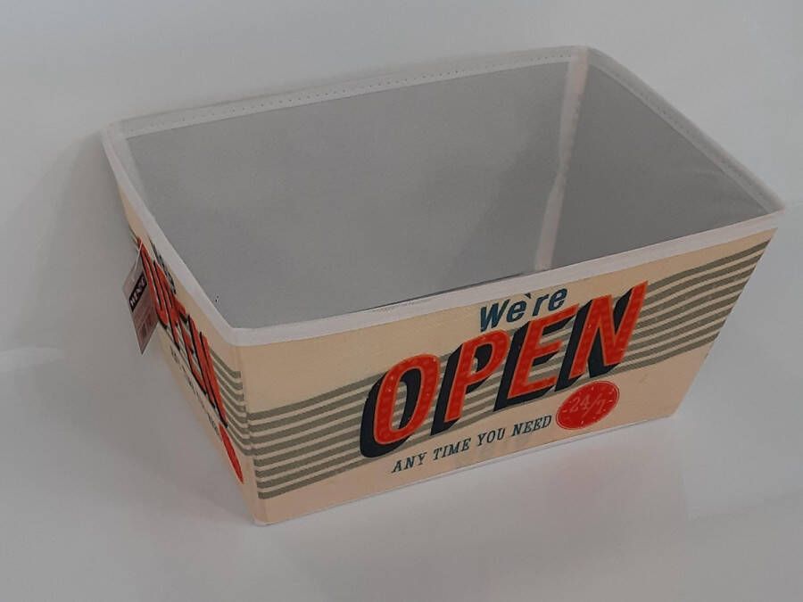 Wenko Vintage open opbergmandje medium