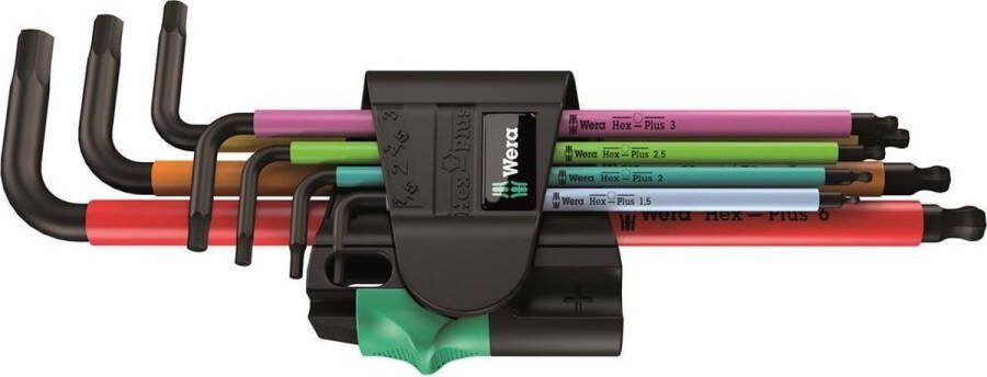 Wera 05022534001 7-delige Multicolour Inbussleutelset 1 5-6mm