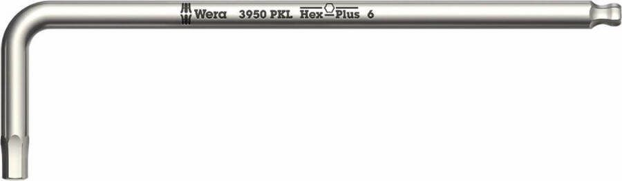 Wera 05022705001 Inbussleutel RVS 5 x 154mm