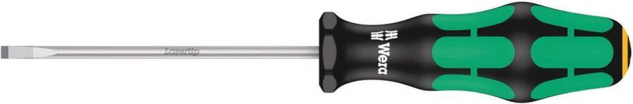 Wera 05110004001 Kraftform Plus Schroevendraaier met smalle sleufkop Sleuf 4 x 100mm
