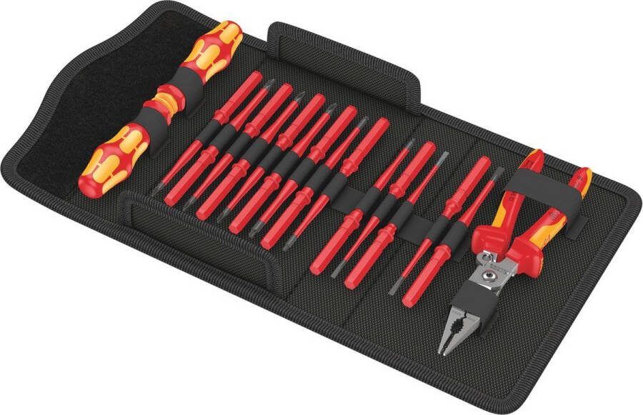 Wera 05136027001 17-delige Kraftform Kompakt VDE Gereedschapset Incl. tang