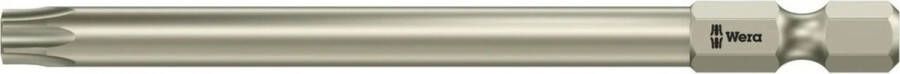 Wera 1 4 rvs torx bit met boring T30x89mm