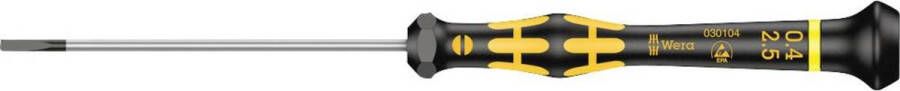 Wera 1578 A ESD Platte schroevendraaier Kopbreedte: 2.5 mm Koplengte: 80 mm