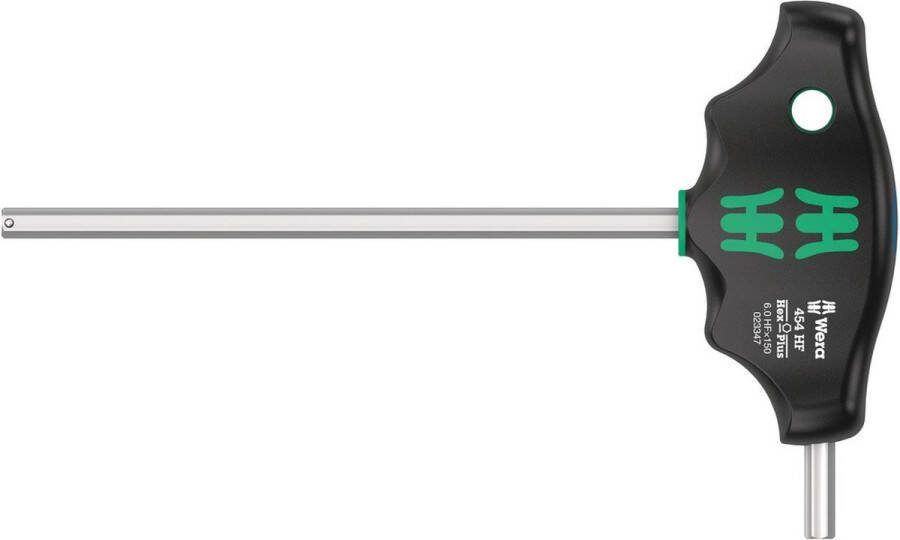 Wera 454 HF Inbusschroevendraaier Sleutelbreedte: 6 mm Koplengte: 150 mm