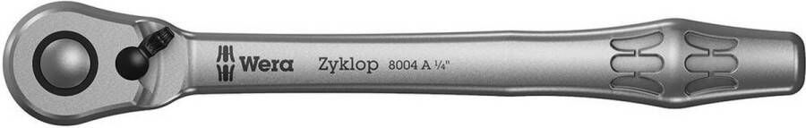 Wera Zyklop Metal 8004 A 05004004001 Omschakelratel 1 4 (6.3 mm) 141 mm