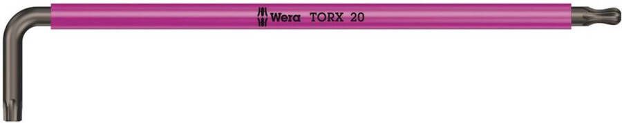 Wera 967 SPKXL multicolour stiftsleutel lang torx t20 x 137mm