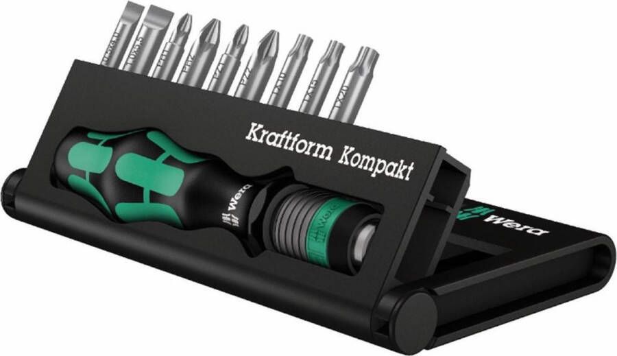 Wera Bit Set Kraftform Kompakt 10