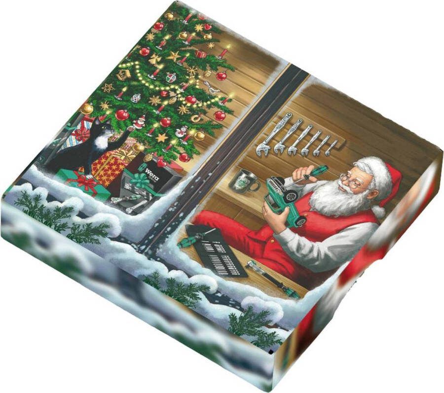 Wera Christmas 2022 05135806001 Bitset 7-delig Torx Incl. bithouder