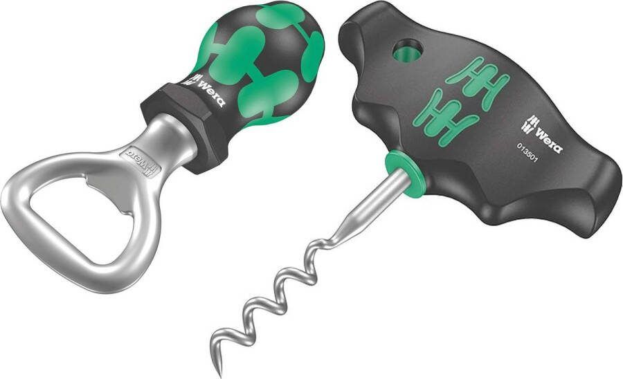 Wera Flessenopener & kurkentrekker set