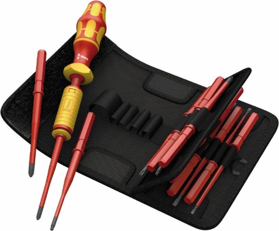 Wera KK 1 Serie 7400 VDE Schroevendraaierset 1000V Instelbaar draaimoment