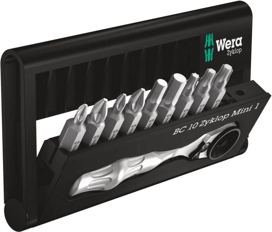 Wera Kraftform Kompakt Zyklop Mini 1 10-delig bitset