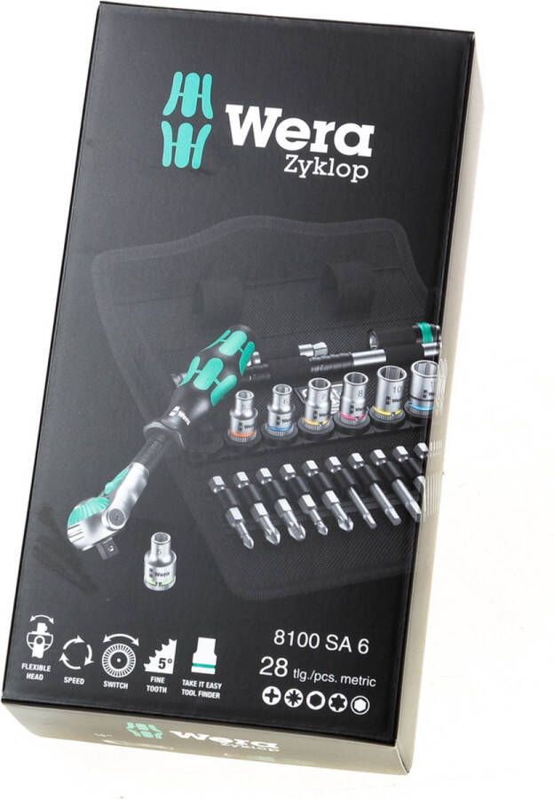 Wera Ratel Set Zyklop Speed1 4