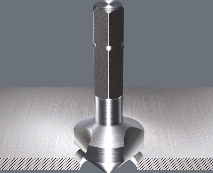 Wera Verzinkboor M4 ø 8.30 mm x 31 mm 3 snijkanten