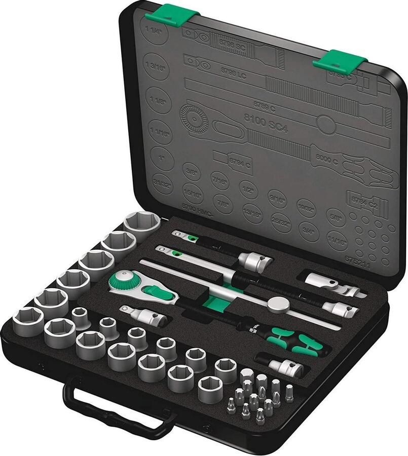 Wera 5003647001 38-delige Zyklop Speed Ratelset 1 2