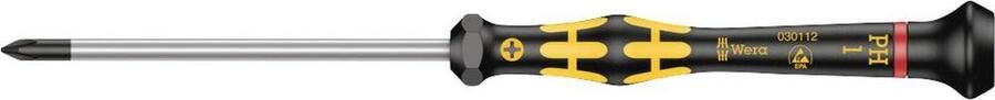 Wera 1550 05030112001 ESD Kruiskop schroevendraaier PH 1 Koplengte: 80 mm