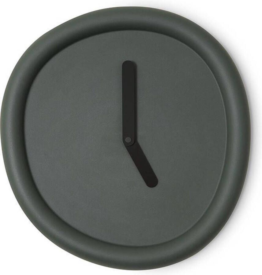 Werkwaardig Ronde Klok Diepgroen Round Clock Deepgreen- Design klok