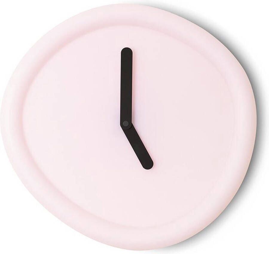 Werkwaardig Ronde Klok Babyroze Round Clock Babypink Design klok