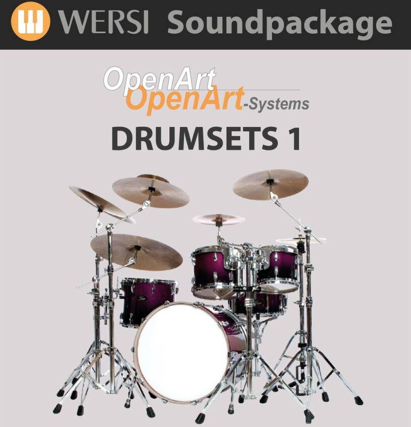 Wersi Drumsets 1 (4003065) Soundpakketage voor OAS Orgel software