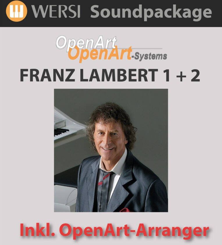 Wersi Franz Lambert Paket Edi. 1+2 & Open Art Arrganger Orgel software