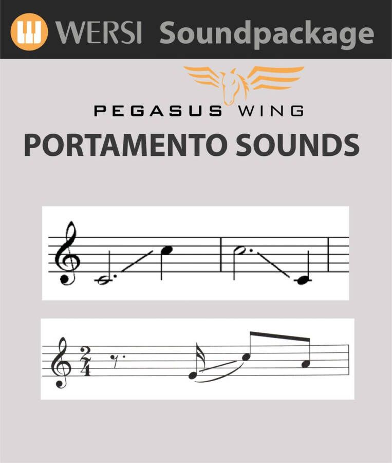 Wersi Portamento Paket 23 Sounds m. Portamento effect Orgel software