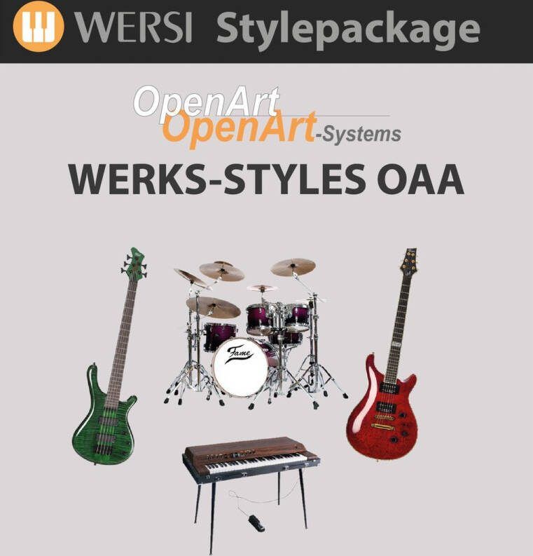 Wersi Styles 2011 OAS 7 expansion Orgel software