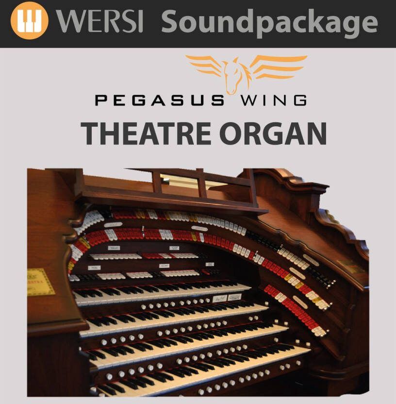 Wersi Theatre Sounds Soundpakket voor Pegasus Wing Orgel software