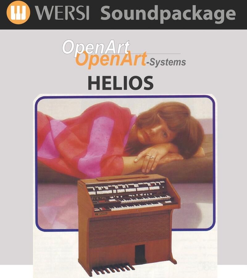Wersi Helios Klangfarben (4003320) Soundpakketage voor OAS Orgel software