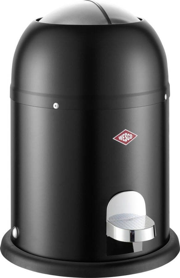 Wesco Mini Master afvalemmer 6 liter matzwart