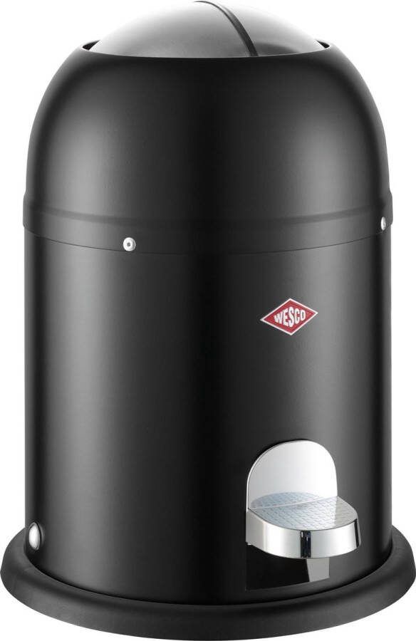 Wesco Mini Master Prullenbak 6 liter Mat Zwart
