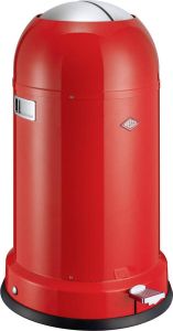 Wesco Prullenbak Kickmaster Classic Line Soft Pedaalemmer 33 liter Rood