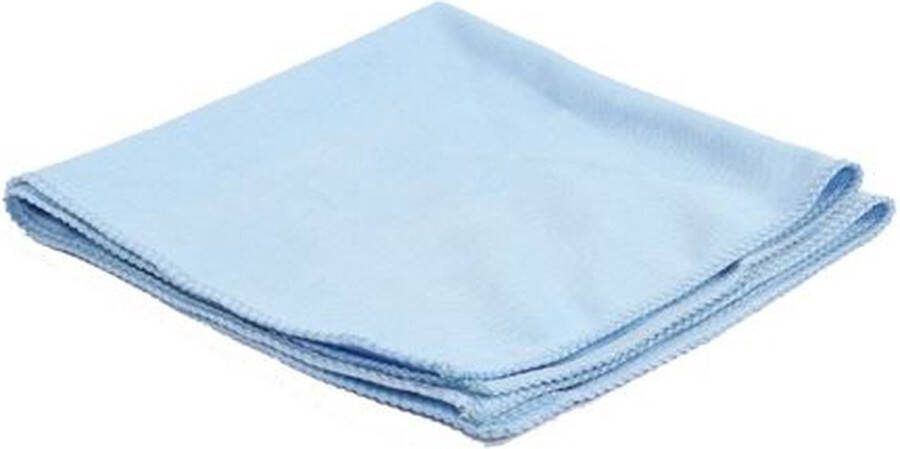 Weska Microvezel Glasdoek 40x40 cm Blauw
