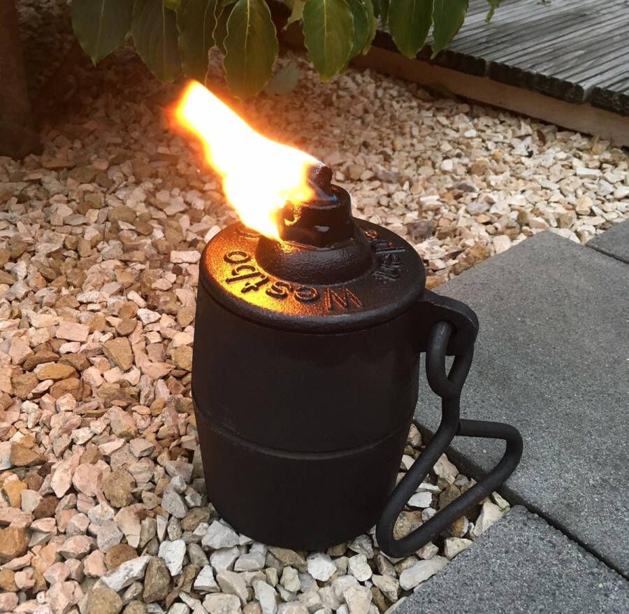 Westbo of Sweden Westbo Olielamp 5kg gietijzer incl. lont