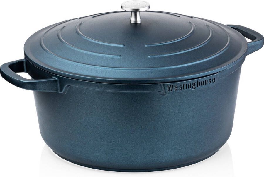 Westinghouse Performance Series Braadpan Inductie 24cm Kookpan Blauw Geschikt voor alle warmtebronnen inclusief inductie en oven