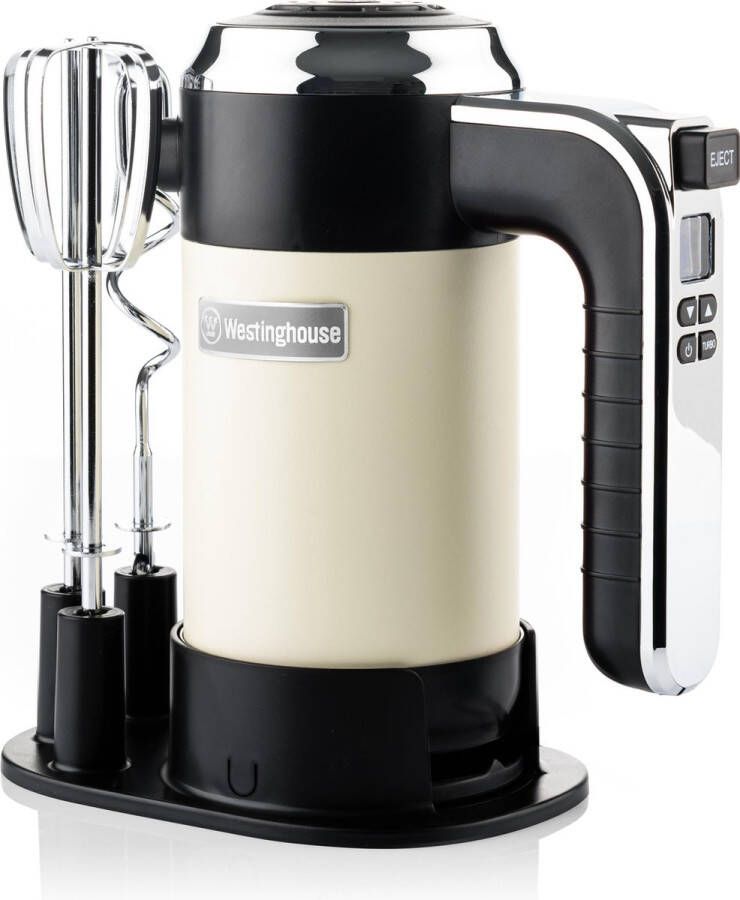 Westinghouse Handmixer Retro Collections 6 standen vanilla white WKHM250WH