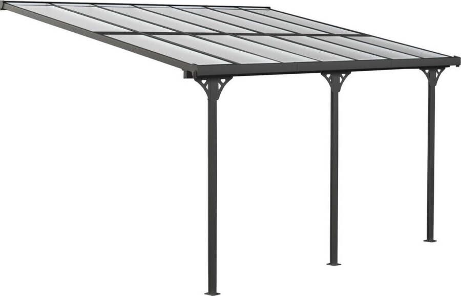 Westmann Si06106 Metalen Terrasoverkapping 435x300cm Zwart