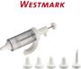 Westmark Garneerspuit 18 cl 6-delig Wit - Thumbnail 1