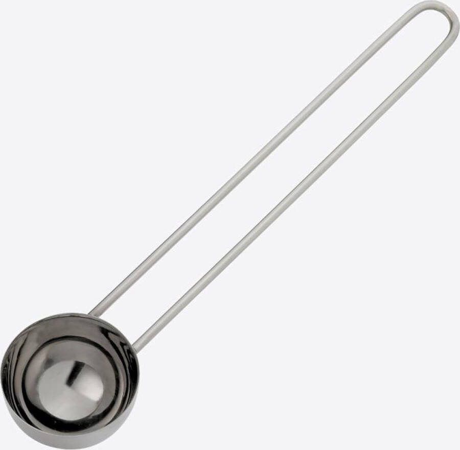 Westmark koffiemaatlepel tot 8 gram uit rvs 19.1x3.8x2.3cm