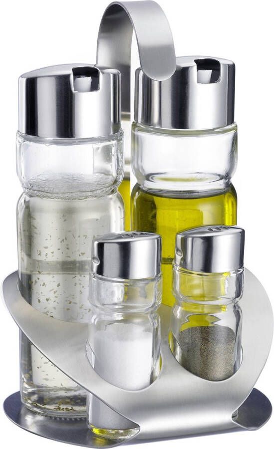 Westmark Wien Kruiden-oliestel 4 cl 16 cl RVS Glas