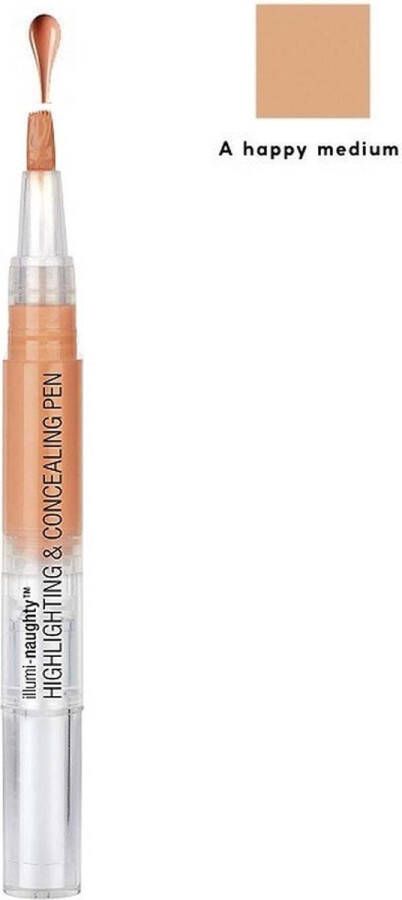 Wet N Wild Wet 'n Wild Illumi-naughty Highlighting & Concealing Pen C643B A Happy Medium