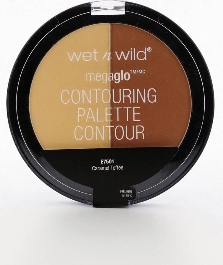 Wet N Wild Wet 'n Wild Megaglo Contouring Palette 750A Caramel Toffee Contouring make-up Bruin 12.5 g