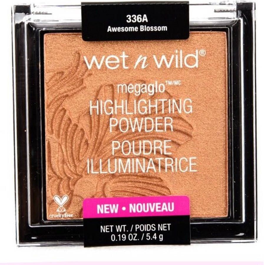 Wet N Wild Wet 'n Wild MegaGlo Highlighting Powder 336A Awesome Blossom Highlight 5.4 g Brons
