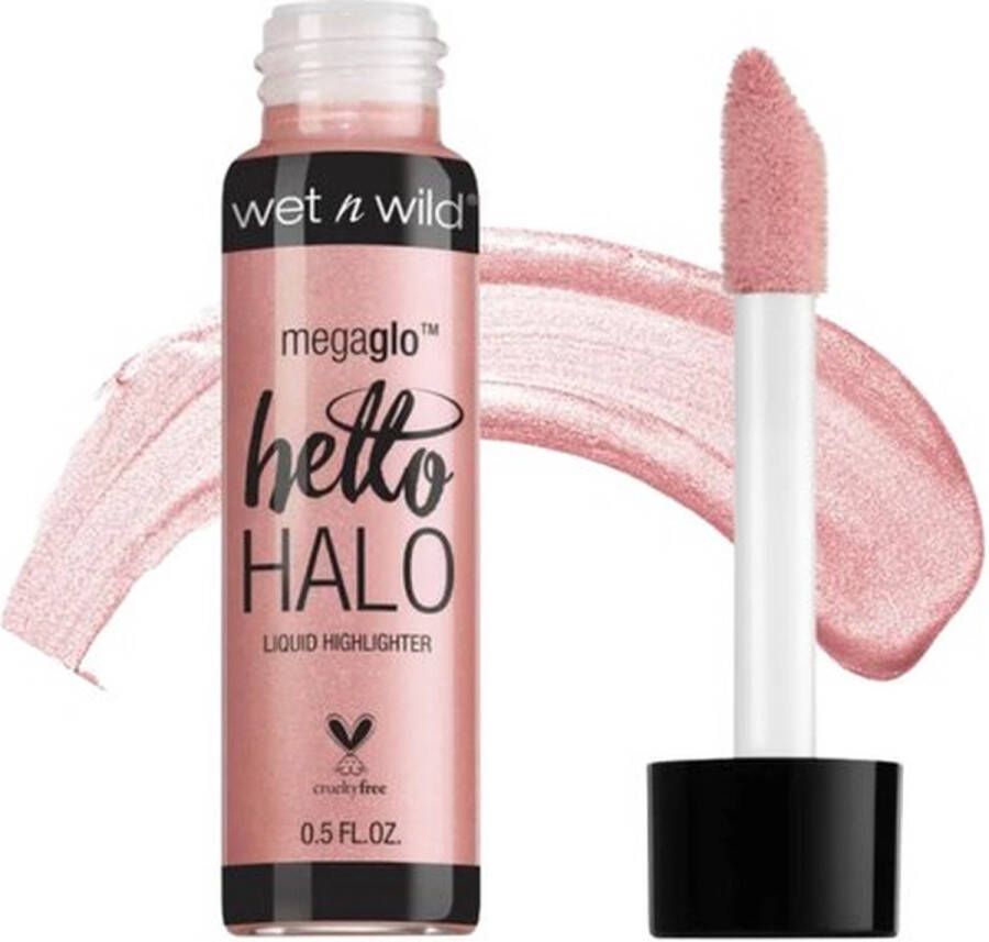 Wet N Wild Wet 'n Wild MegaGlo Liquid Highlighter 305A Rosy and Ready Highlight Roze 15 ml