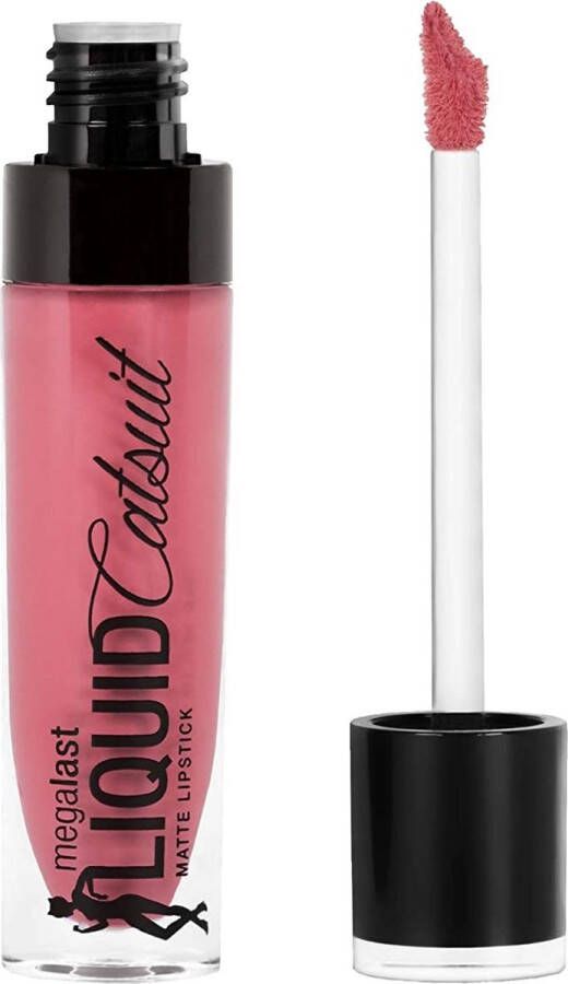 Wet N Wild Wet 'n Wild MegaLast Liquid Catsuit Matte Lipstick 923B Pink Really Hard Liquid Lipstick Roze 6 g