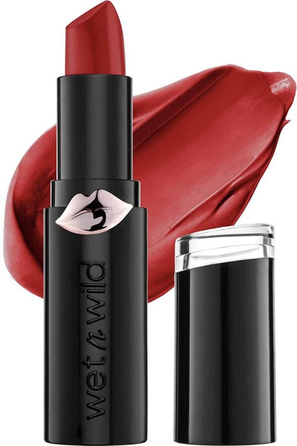 Wet N Wild Wet 'n Wild MegaLast Matte Lip Color 1111417 Stoplight Red Lipstick Lippenstift Rood 3.3 g
