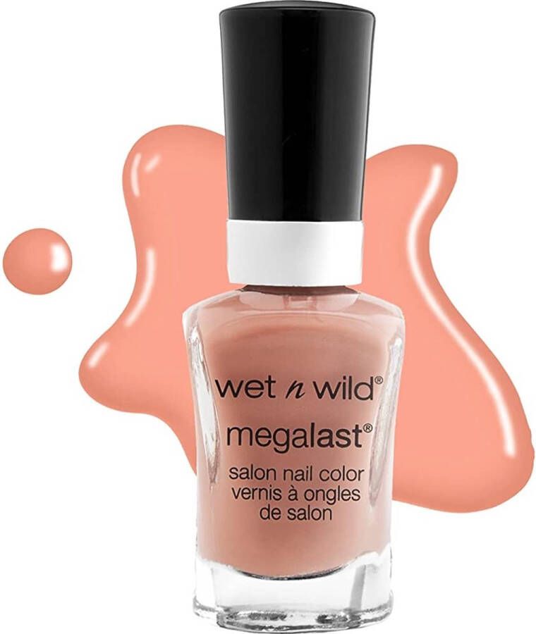 Wet N Wild Wet 'n Wild MegaLast Salon Nail Color 204B Private Viewing Nagellak Nude 13.5 ml