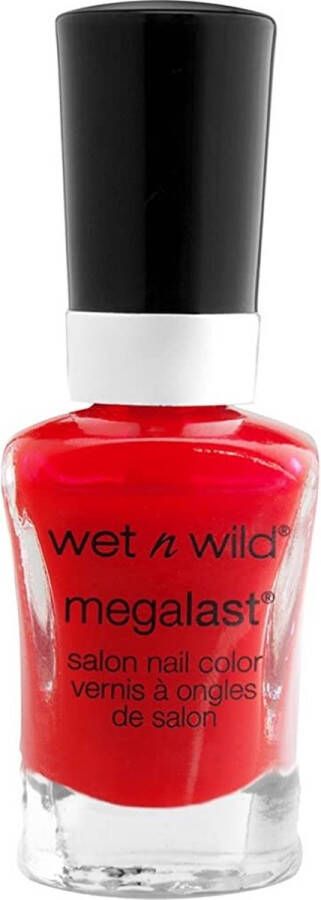 Wet N Wild Wet 'n Wild MegaLast Salon Nail Color 214C I Red A Good Book Nagellak Rood 13.5 ml