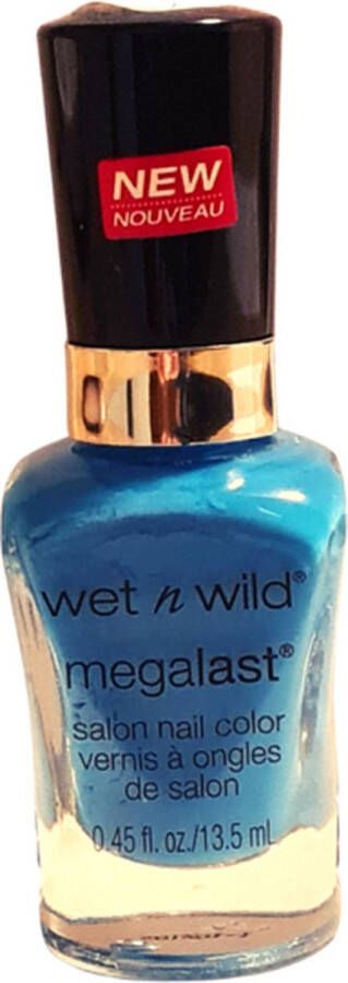 Wet N Wild Wet 'n Wild MegaLast Salon Nail Color D298B Where's My Wingwoman? Blauw 13.5 ml