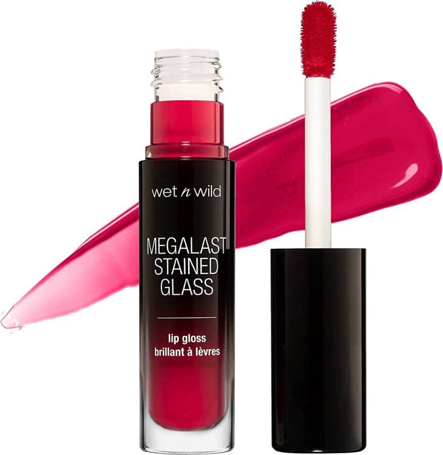 Wet N Wild Wet 'n Wild MegaLast Stained Glass Lipgloss 1111446 Heart Shattering Fuchsia 2.5 g