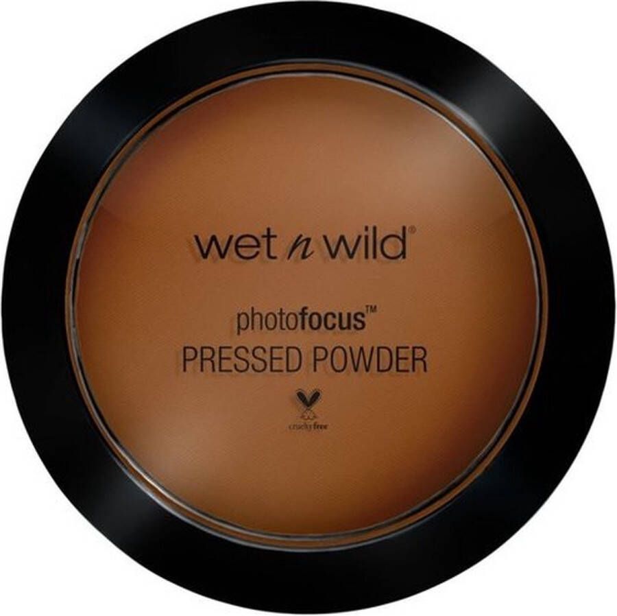 Wet N Wild Wet 'n Wild Photo Focus Pressed Powder 826C Golden Tan Gezichtspoeder Tan 7.5 g